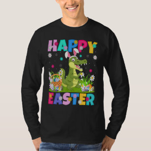 T-shirt Alligator Happy Easter Bunny Alligator