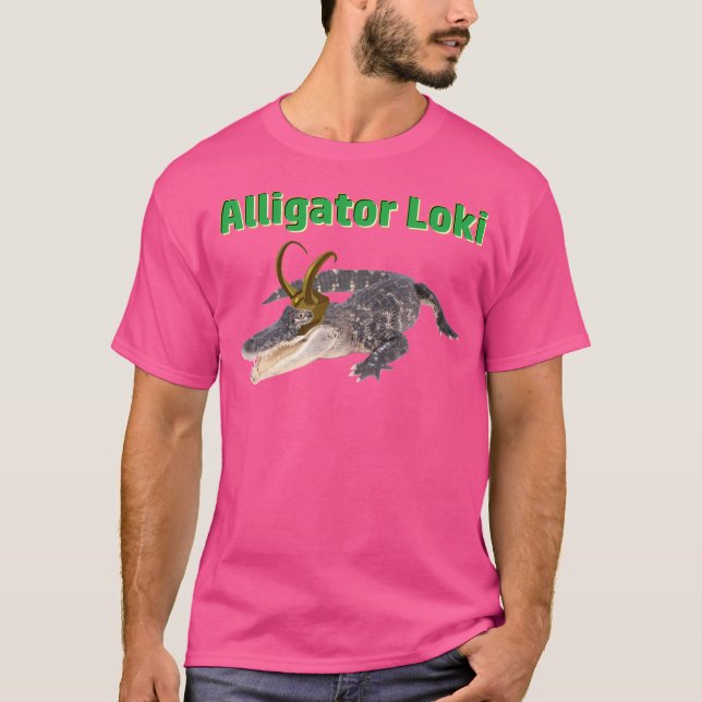 T-shirt Alligator Loki (Devant)
