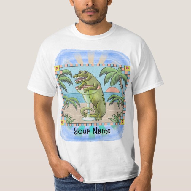 T-shirt Alligator Margarita (Devant)
