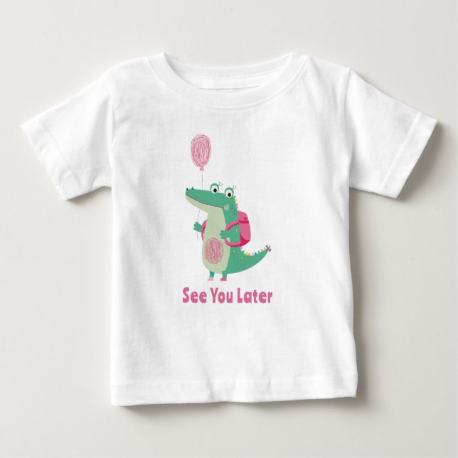 T-shirt Alligator pour enfants (Devant)