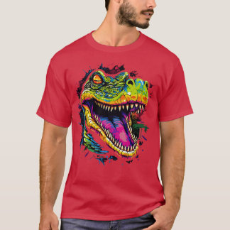 T-shirt Alligator souriant