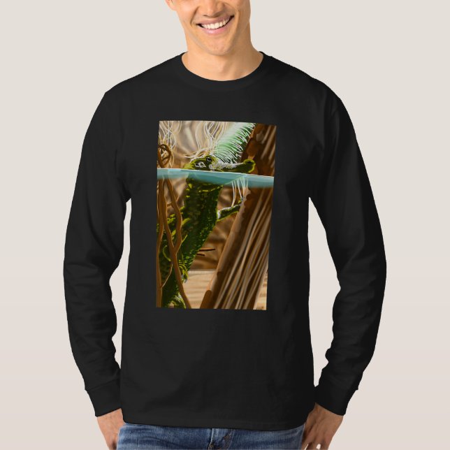 T-shirt Alligator Swimming (Devant)