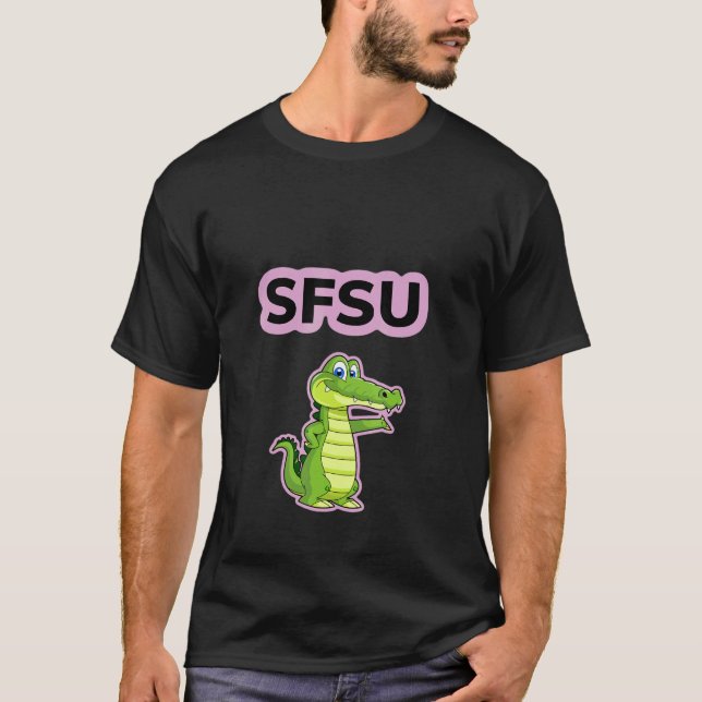 T-shirt Alligator Vert (Devant)