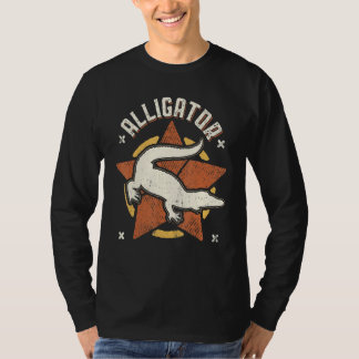 T-shirt Alligator Vintage Retro Classic Animal