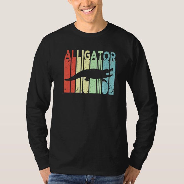 T-shirt Alligator Vintage Unisex (Devant)