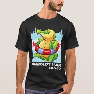 T-shirt Alligator Watch Chicago Humboldt Park Lagoon Rescu