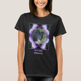 T-shirt Allium Violet Personnalisé Créer Votre Propre Phot