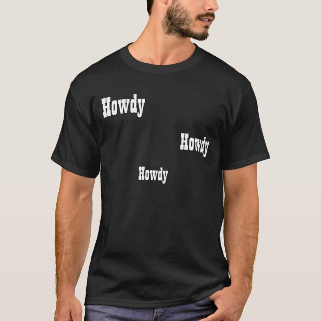T-shirt Allo, allo, allo (Devant)