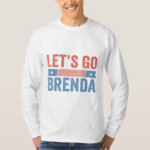 T-shirt Allons à Brenda Kamala Election 2024