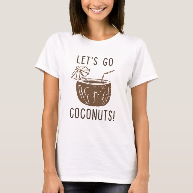 T-shirt Allons aux Coconuts (Devant)