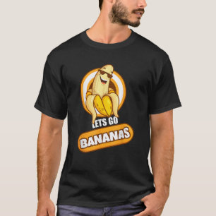 T-shirt Allons bananes bananes Funky banane