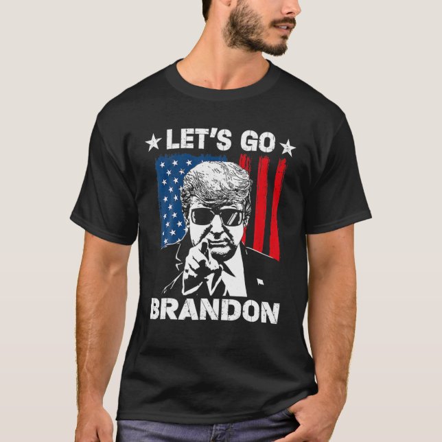 T-shirt Allons Braden Brandon Conservateur Anti-Libéral (Devant)