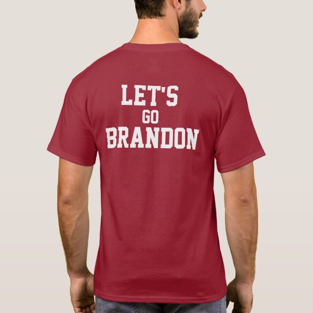 T-Shirt "Allons Brandon" (Dos)