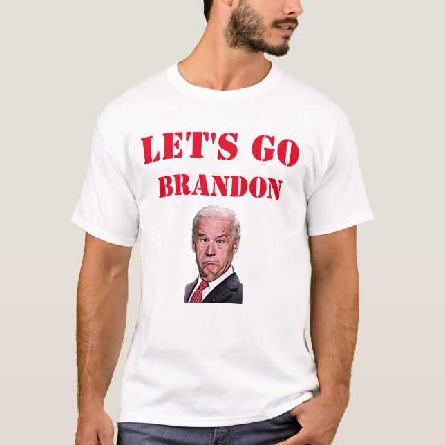 T-SHIRT ALLONS BRANDON. (Devant)