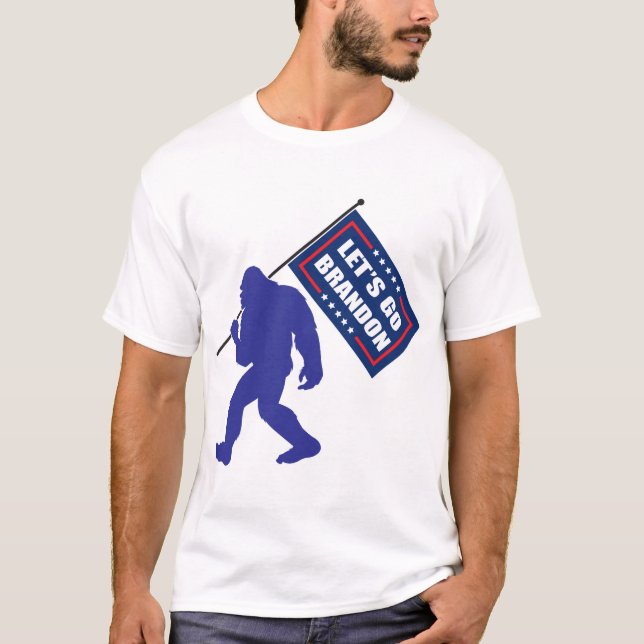 T-shirt Allons Brandon Bigfoot (Devant)