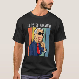 T-shirt Allons Brandon Funny Ice Cream Cone Meme