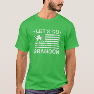 T-shirt Allons Brandon Jour de la Saint Patrick irlandais 