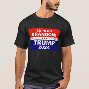 T-shirt Allons Brandon TRUMP 2024