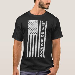 T-SHIRT ALLONS BRANDON USA FLAG