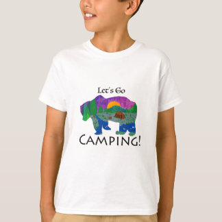 T-shirt Allons camper