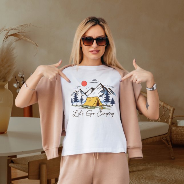 T-shirt Allons camper (Créateur téléchargé)