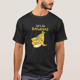 T-shirt Allons Faire Des Bananes Pour Les Mignons Garçons 