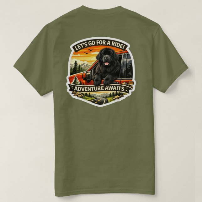 T-shirt Allons Faire un Tour (Design dos)