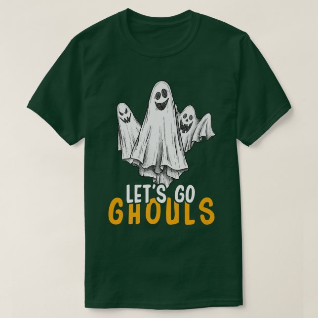 T-shirt Allons Gouls Drôle Halloween211 (Design devant)