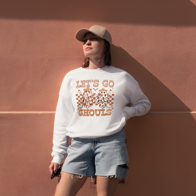 T-shirt Allons Gouls Éffrayant Halloween pays fantôme (Créateur téléchargé)