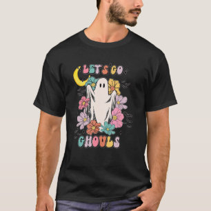 T-shirt Allons Gouls Ghost Outfit Hippie Costume Hallow