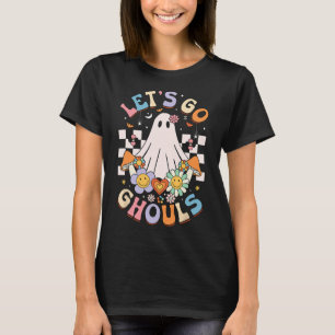 T-shirt Allons Gouls Halloween Ghost Costume Ret