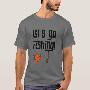 T-shirt Allons pêcher !