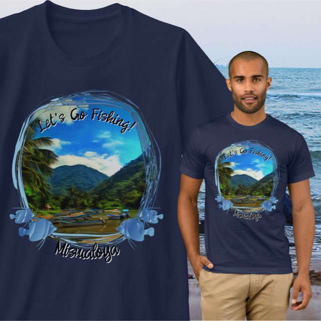T-shirt Allons pêcher Mismaloya River 0344 (Créateur téléchargé)