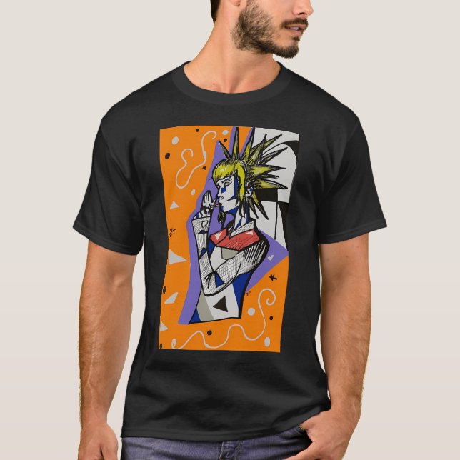 T-shirt Allons rocher (Devant)