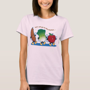 T-shirt Allons tous au marché