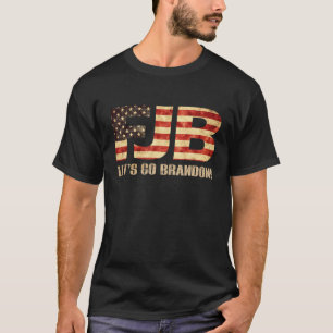 T-shirt Allons voir Brandon réveillé Patriot conservateur