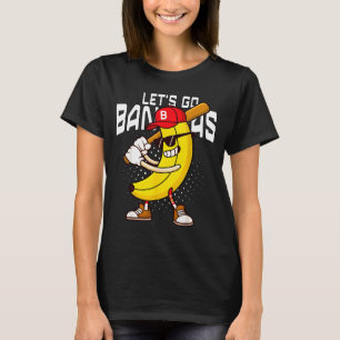 T-shirt Allons-y banane rétro banane shirt garçons enfants