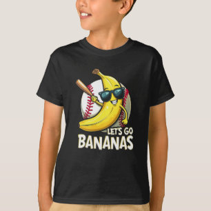 T-shirt Allons-y Bananes Amusants Bananiers