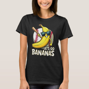 T-shirt Allons-y Bananes Amusants Bananiers