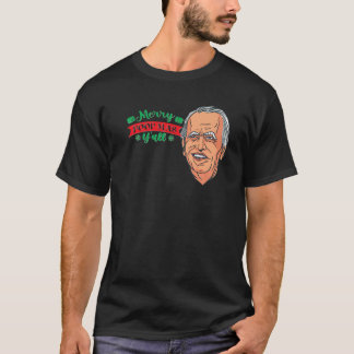 T-shirt Allons-y Biden Funny Poopy Joe Poopmas Noël P