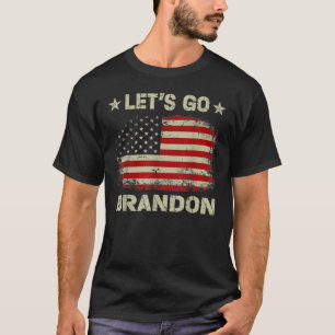 T-shirt Allons-y Branson Brandon American Flag Impeach