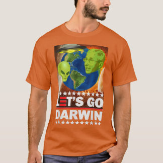 T-shirt Allons-y Darwin USA Drapeau Vintage Fauci Ouchie A