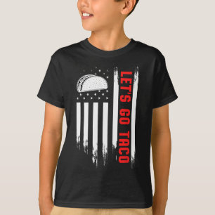 T-shirt Allons-y Drapeau Taco - Drôle de Tarif Tacotique P