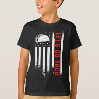 T-shirt Allons-y Drapeau Taco - Drôle de Tarif Tacotique P
