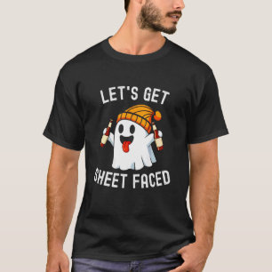 T-shirt Allons-y, Feuilletage de Visages Je Suis Juste Ici