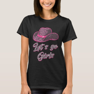 T-shirt Allons-y Filles Country Sud Western Léopard Co