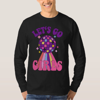 T-shirt Allons-y les Filles Demoiselles d'Honneur Disco En