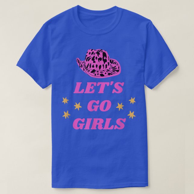 T-shirt Allons-y les filles Femmes enterrement de vie de j (Design devant)