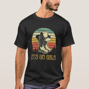 T-shirt Allons-y, les filles, les filles, les filles, les