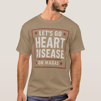 T-shirt Allons-y maladies cardiaques